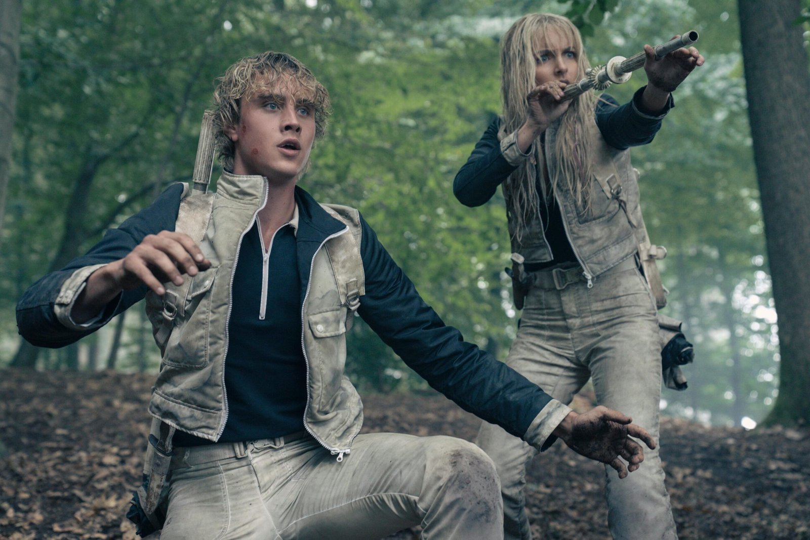 The Hunger Games: Sunrise on the Reaping movie scene featuring Haymitch in the arena